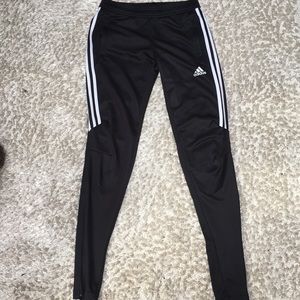 black Adidas sweatpants size xs